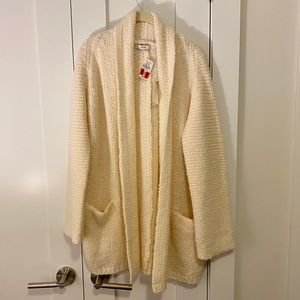 Vince Chunky Cream Cardigan